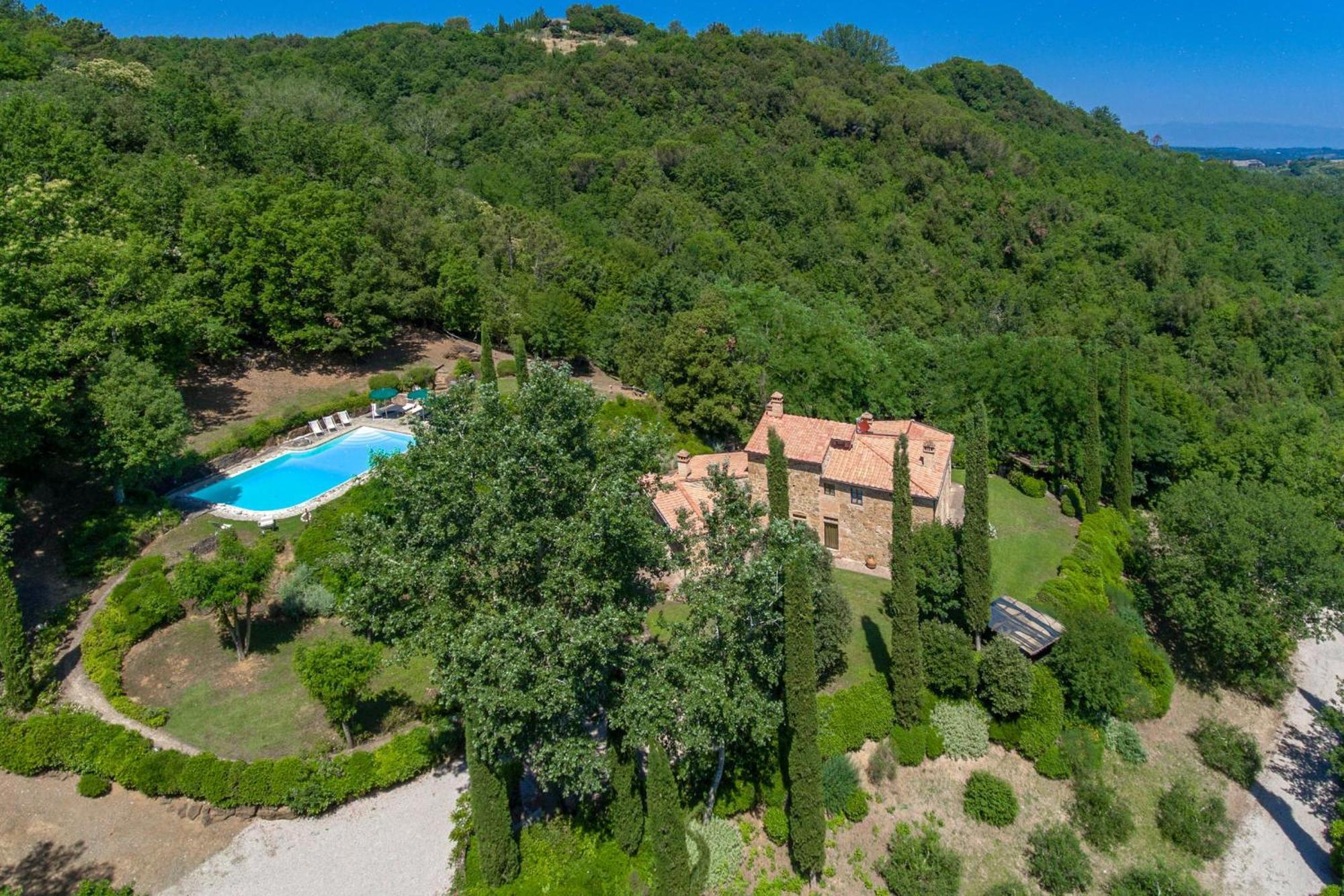 Villa Casacheta - Happy Rentals Montaione Exteriör bild