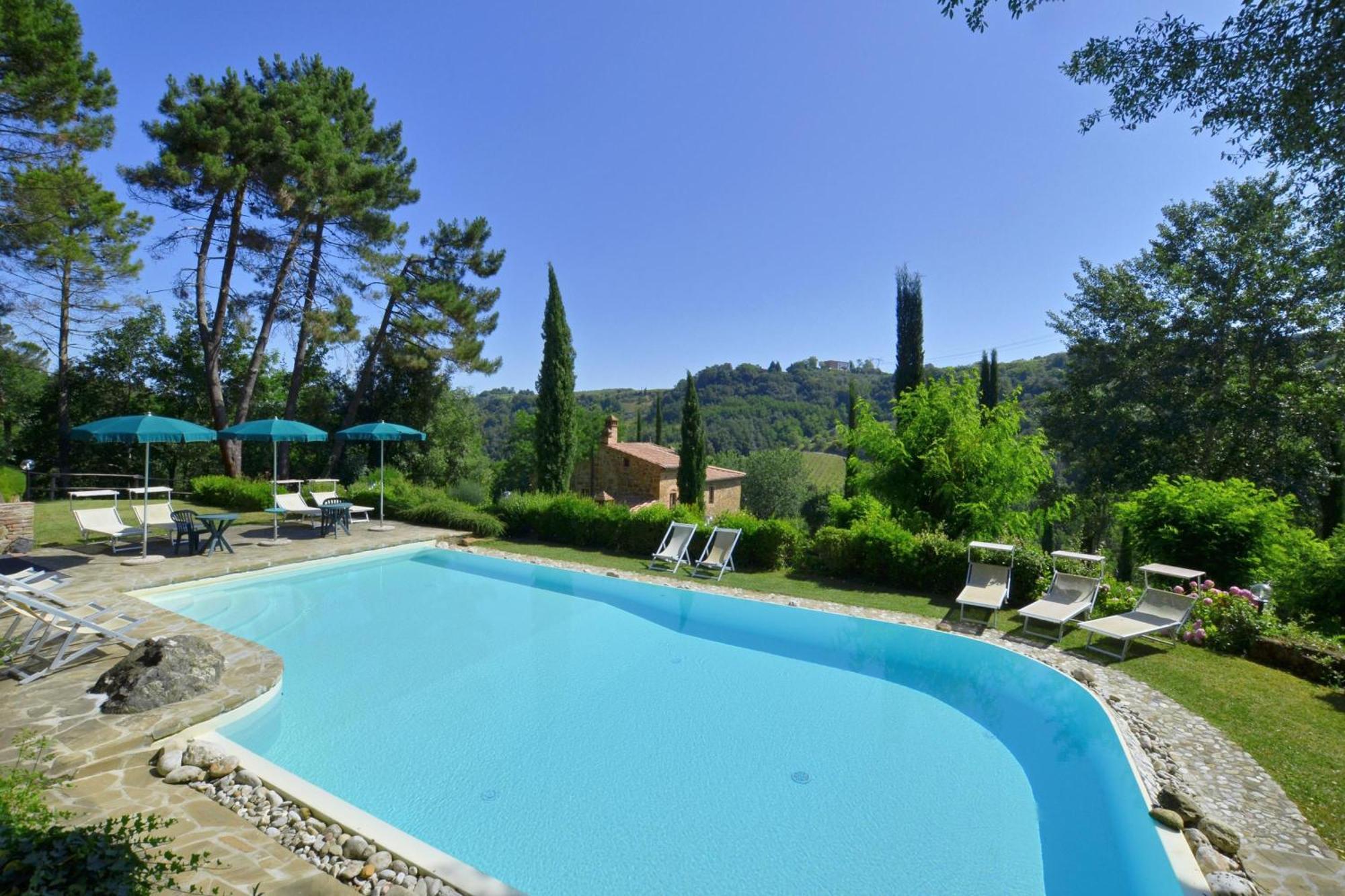 Villa Casacheta - Happy Rentals Montaione Exteriör bild