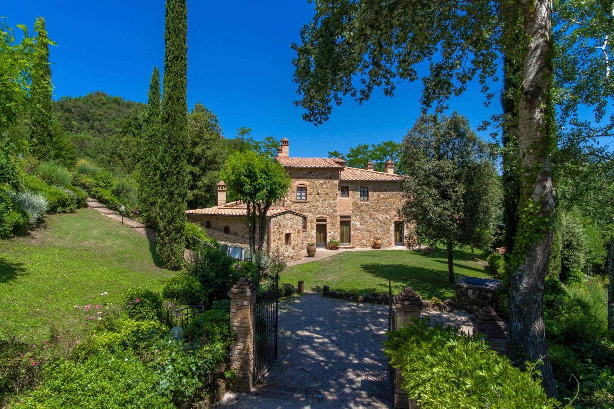 Villa Casacheta - Happy Rentals Montaione Exteriör bild