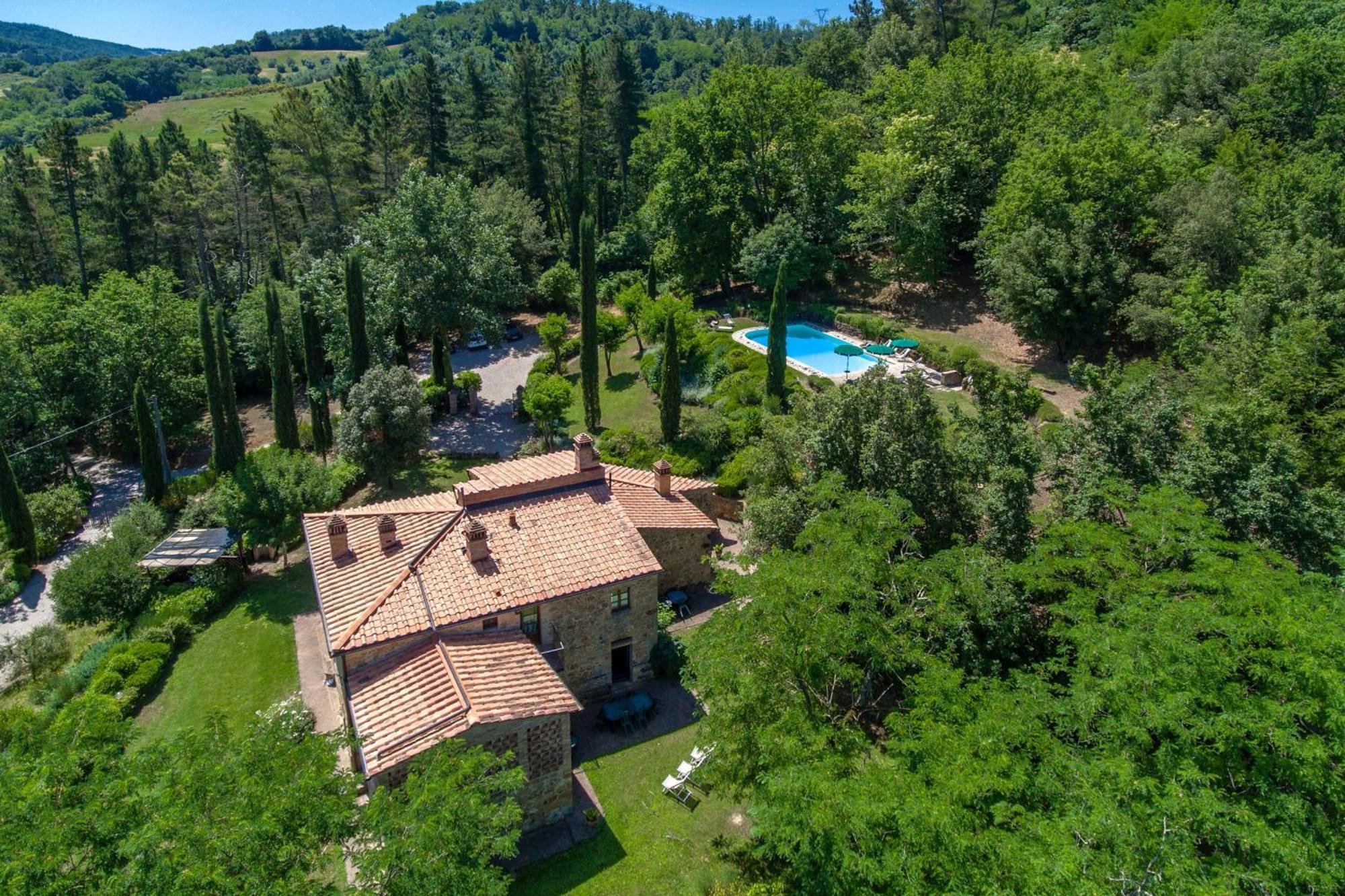 Villa Casacheta - Happy Rentals Montaione Exteriör bild