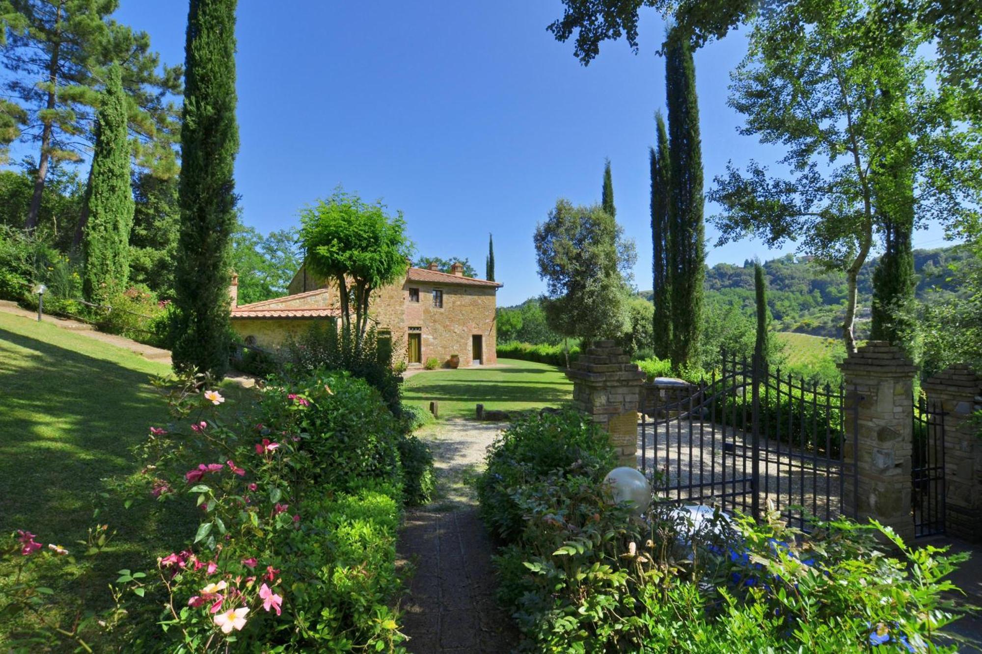 Villa Casacheta - Happy Rentals Montaione Exteriör bild