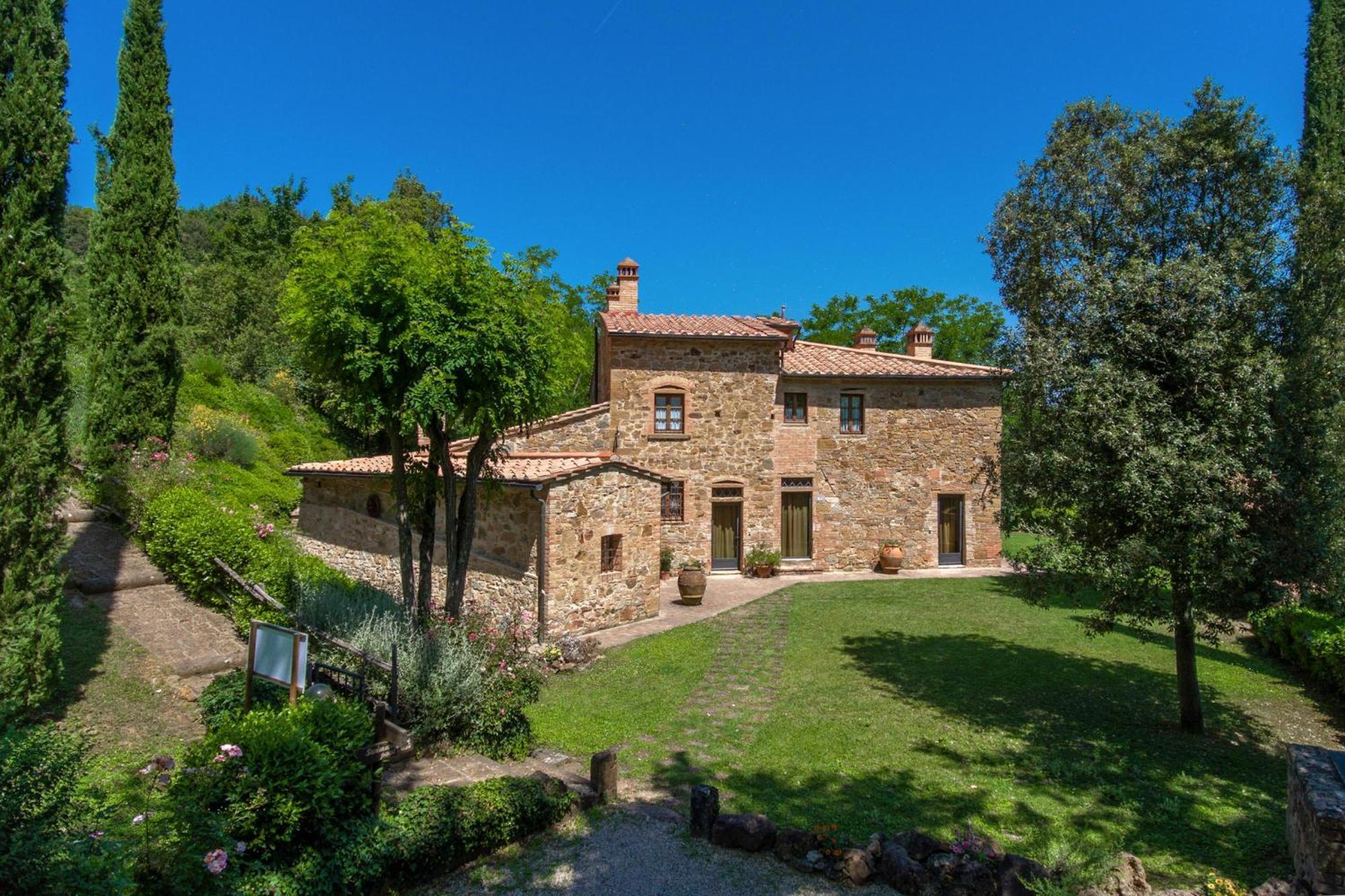 Villa Casacheta - Happy Rentals Montaione Exteriör bild
